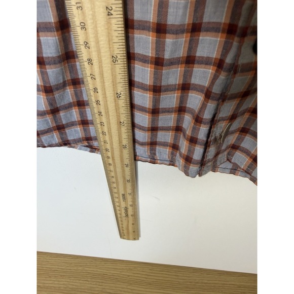 Johnnie-O Shirt Mens Hangin' Out Plaid Button Down Shirt Surfing Size M - Picture 4 of 6